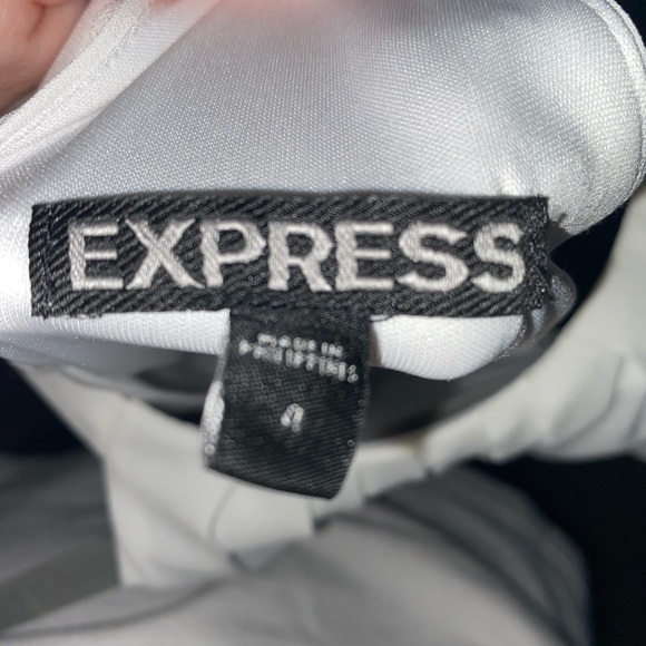 EXPRESS WHITE DRESS - Picture 4 of 4